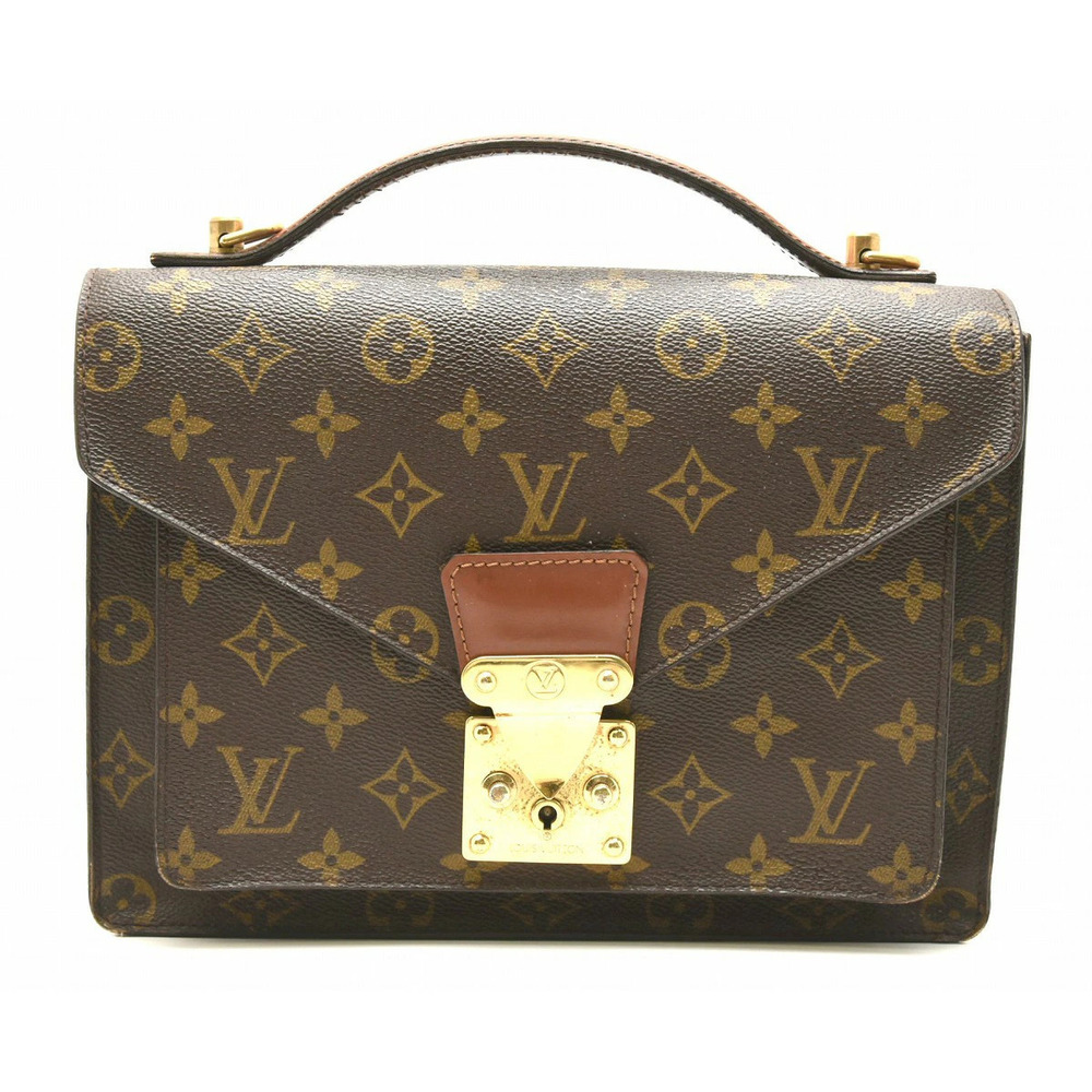 LOUIS VUITTON Monogram Monceau Shoulder Bag Handbag Shoulder Strap